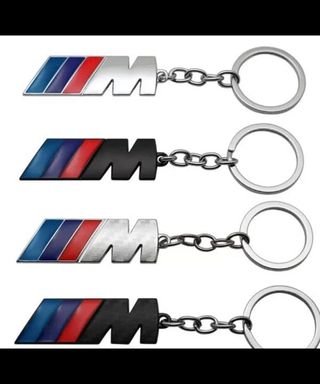 Llavero M aleacion de metal,  4 colores disponible
