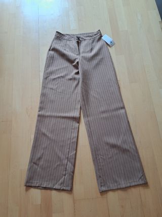 Conjunto Chaleco-Pantalon Marron