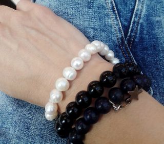 pulsera de perlas
