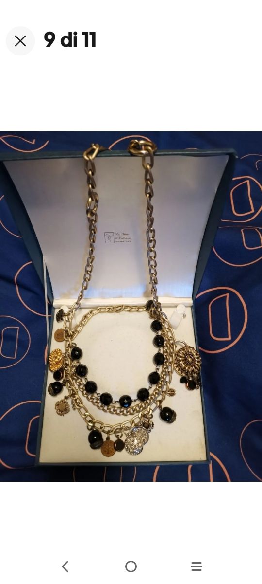 collana alta moda bruna villa