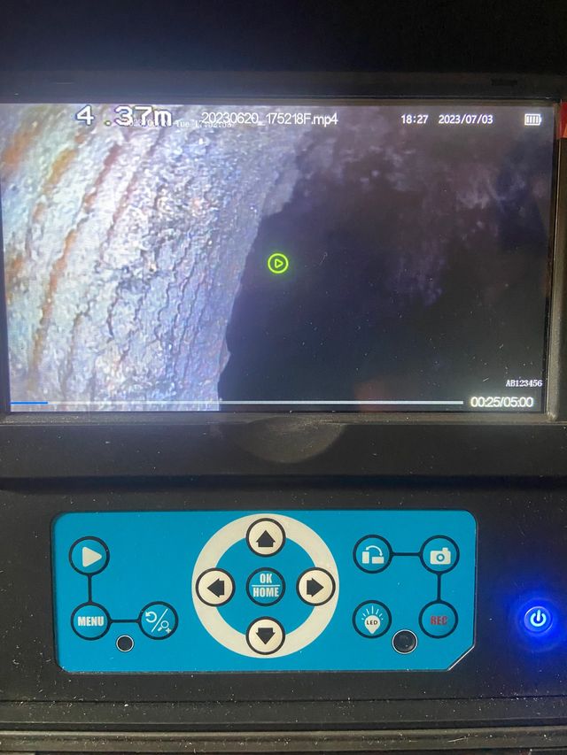  Camara,inspección de tubos,vídeo grabación 