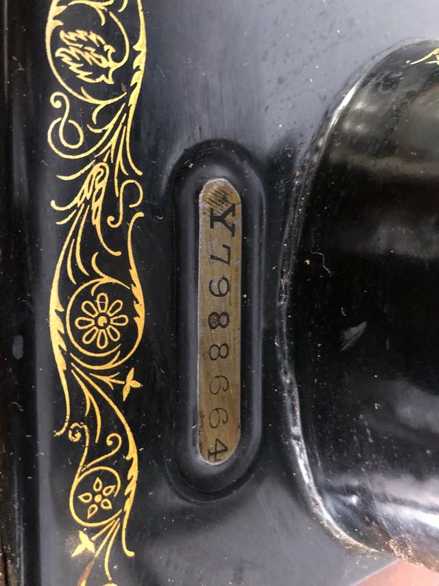 Máquina coser singer