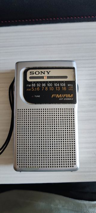 Transistor Sony FM AM ICF-S10MK2