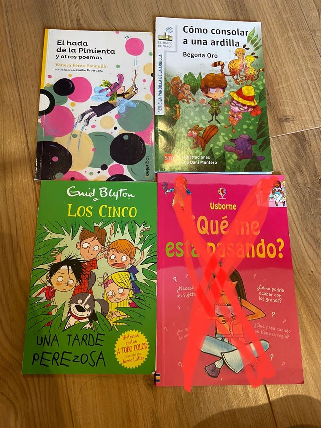 Confezione di libri assortiti