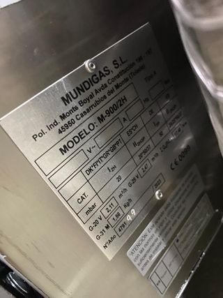 COCINA 2 FUEGOS + HORNO