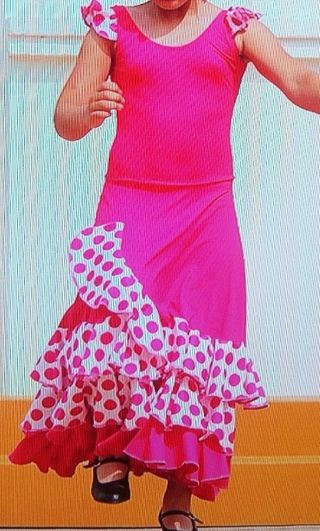 vestido flamenca niña