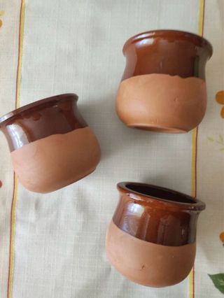 6 vasitos barro