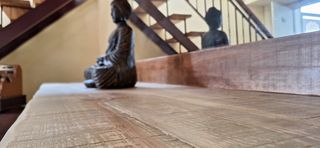 Mueble Recibidor Wabi Sabi Madera Maciza 