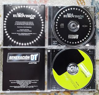 DOBLE CD GENERACIÓN  OPERACION TRIUNFO,JUNTOS