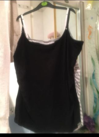 Camiseta negra premamá  