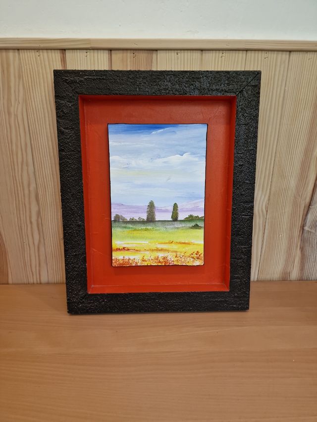 Cuadro pintado a mano