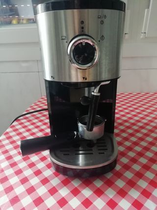 Cafetera para espresso y capuccino