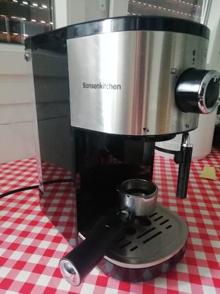 Cafetera para espresso y capuccino
