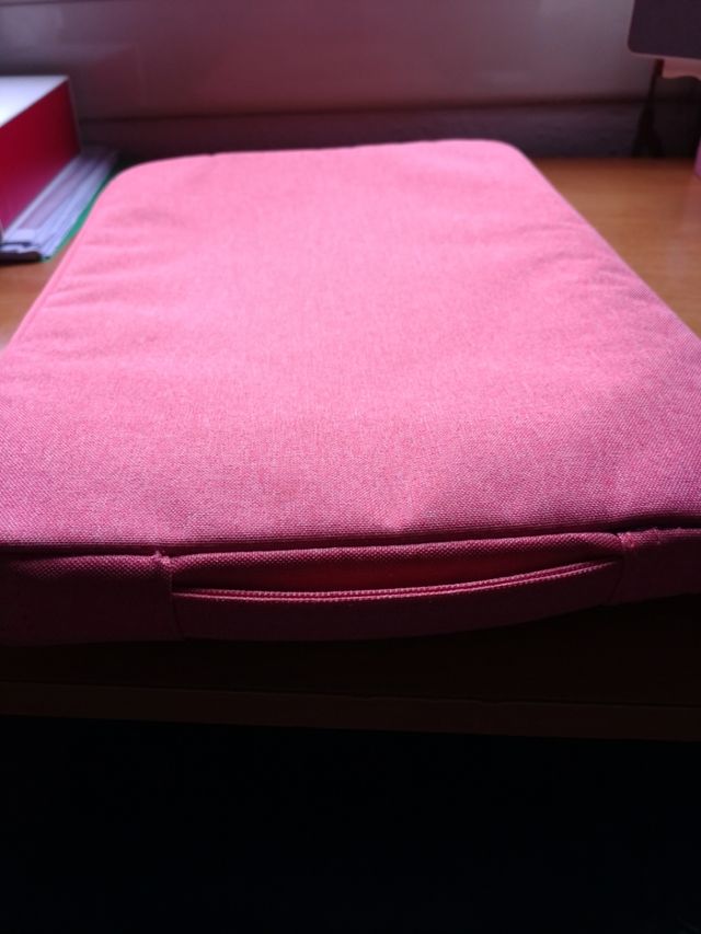 Funda de portátil rosa