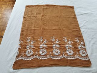 Scialle/stola color cammello nuovo non indossato