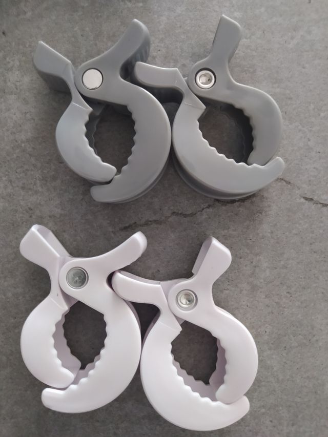 pinzas sujeta muselina