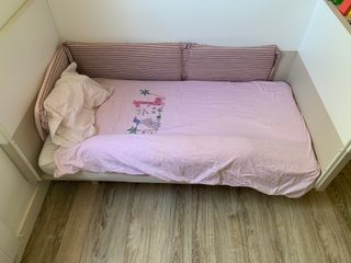 Maxi cuna convertible en cama