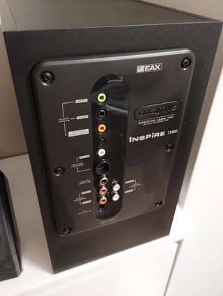 Altavoces Creative T5900 Home cinema 5.1, Pro.