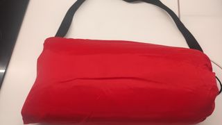 Sofa inflable Coca cola