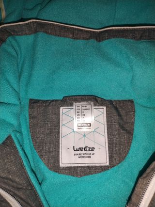  chaqueta para el frío nieve