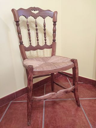 BANCA SOFÁ Y 6 SILLAS 