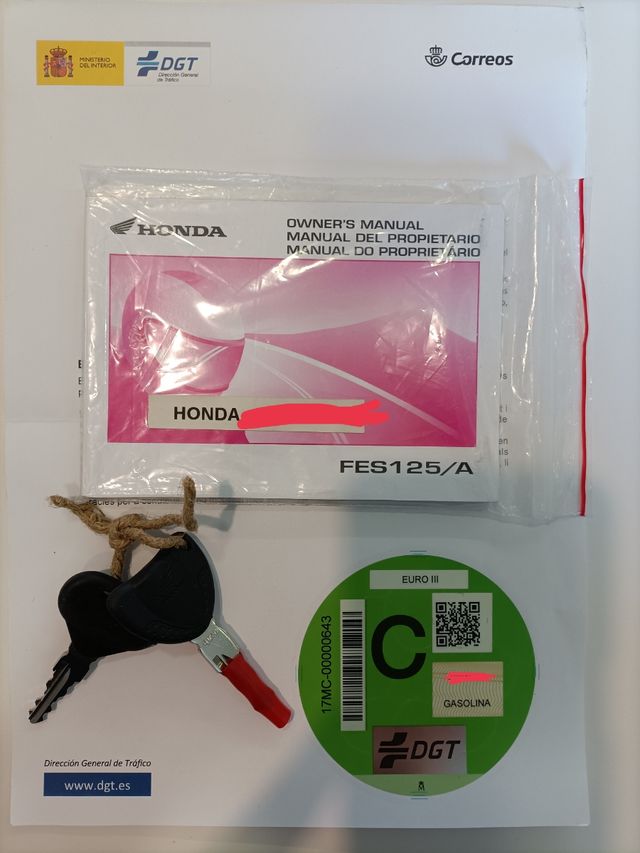 Scooter Honda Swing 125cc - ¡Solo 1.910 km!!!