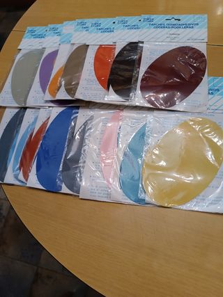 PARCHES TERMOADHESIVOS COLORES y con DIBUJOS