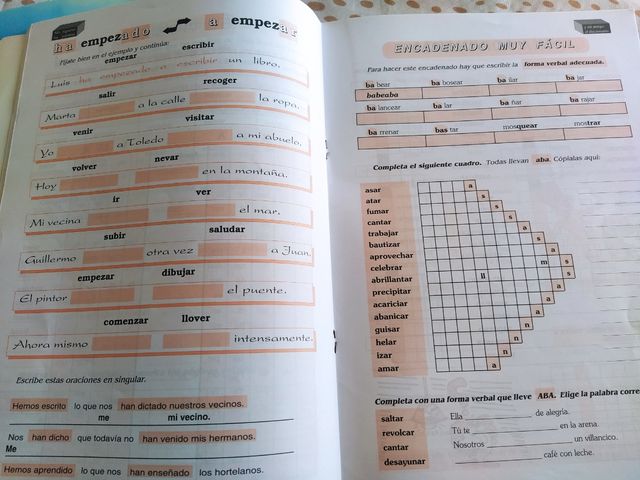 Pack de 3 Cuadernos ortografía española.