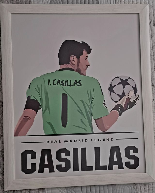 Cuadros jugadores leyendas del futbol, decoración
