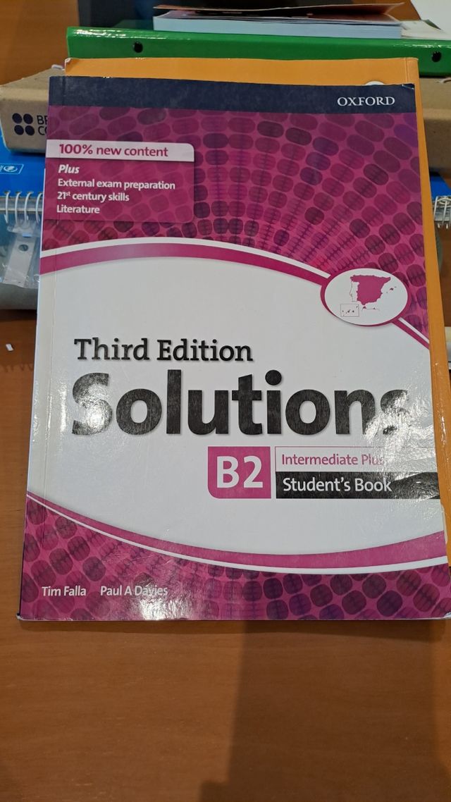 Libro de inglés nivel B2