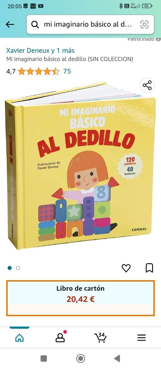 Cuento libro  educativo mi imaginario al dedillo