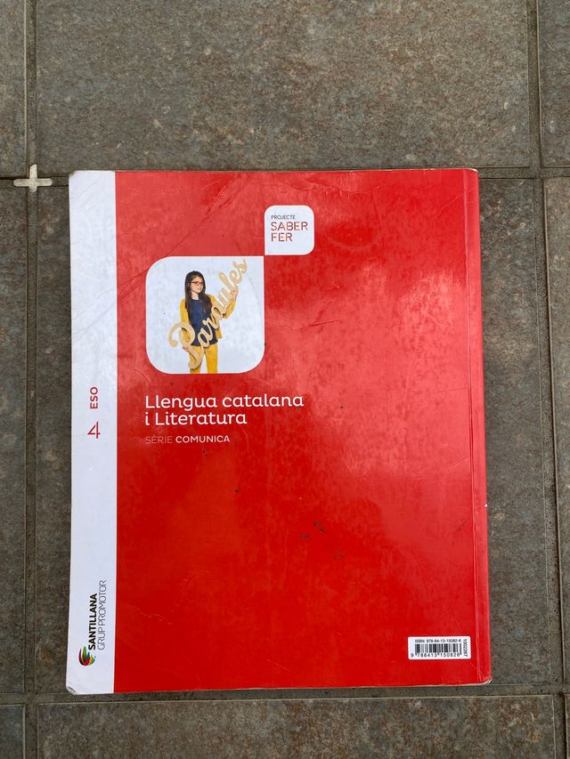 LIBRO LLENGUA CATANA I LITERATURA 4ºESO