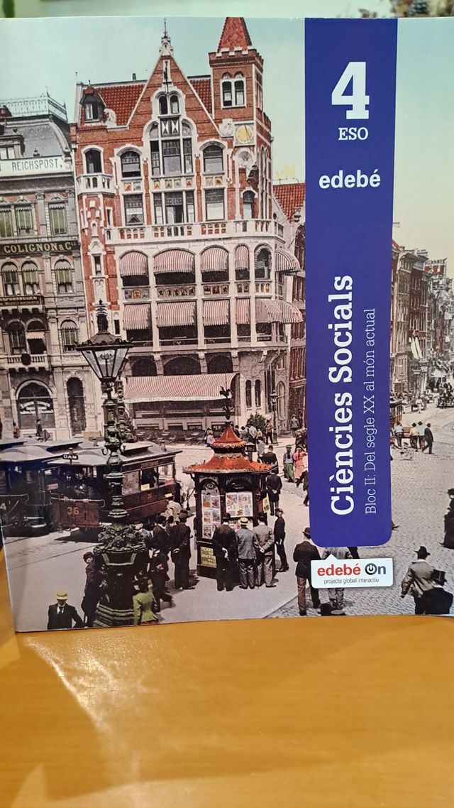 Libros edebé Ciències socials 4 ESO