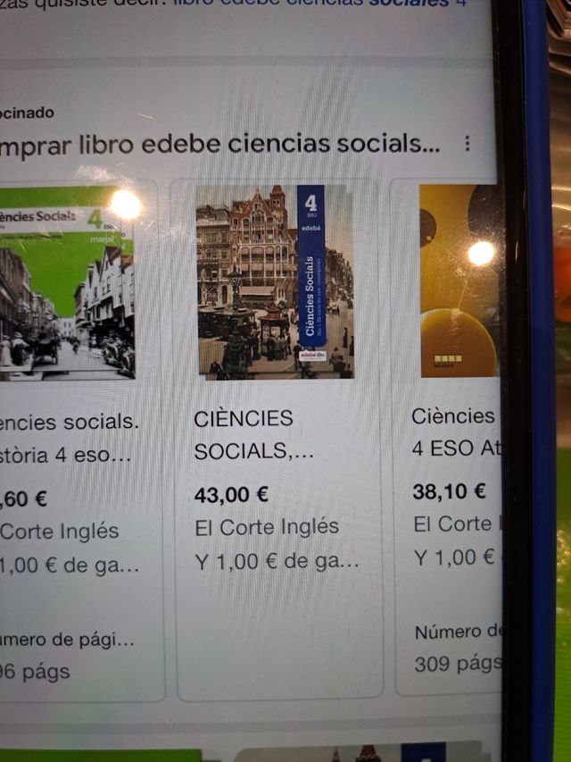 Libros edebé Ciències socials 4 ESO