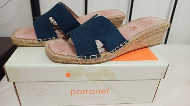 Sandalias piel Porronet 40