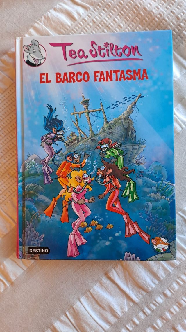 llibres 5,9 i 14 de la col·lecció de Tea Stilton