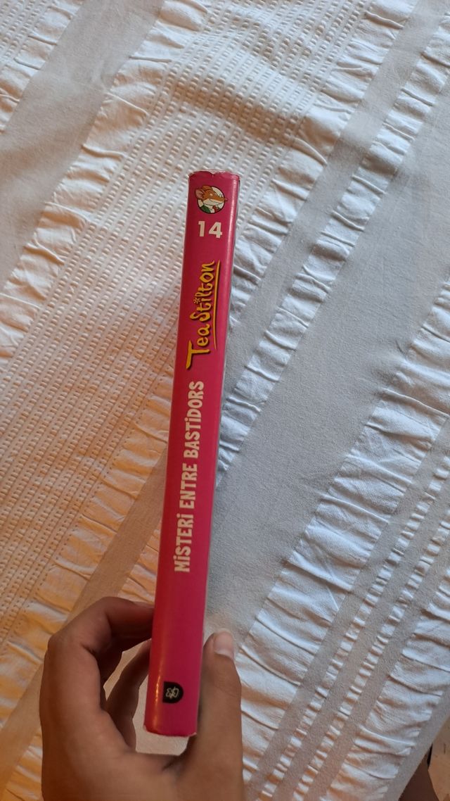 llibres 5,9 i 14 de la col·lecció de Tea Stilton