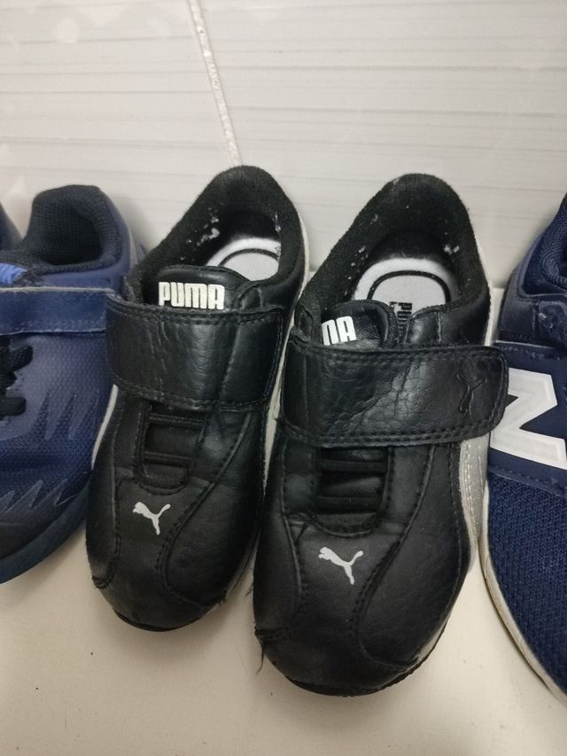 zapatillas de niños,NB, puma, Nike, Adidas