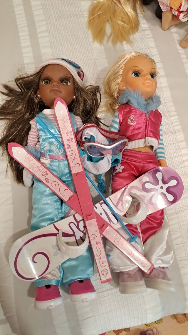 nancy y annabelle esquiadoras