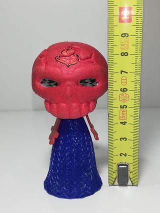 Cráneo rojo (Red Skull), muñeco saltarín año 2000