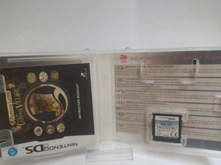 Caja Nintendo DS Profesor Layton y brain training