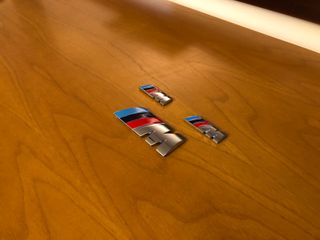 Stemmi logo M Motorsport Bmw 82x31mm/45x15mm