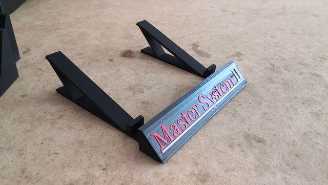 Stand expositor consola Master System II MS2