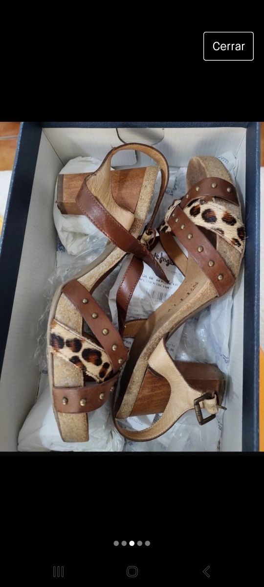 sandalia mujer 38