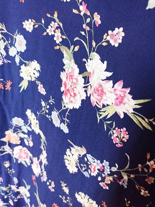 Vestido estampado flores