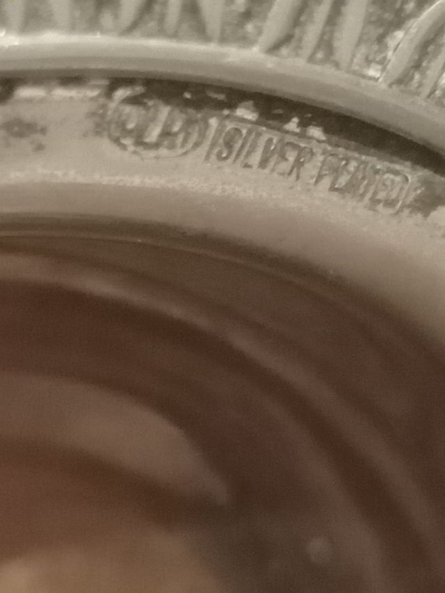 svuota tasche in silver plate