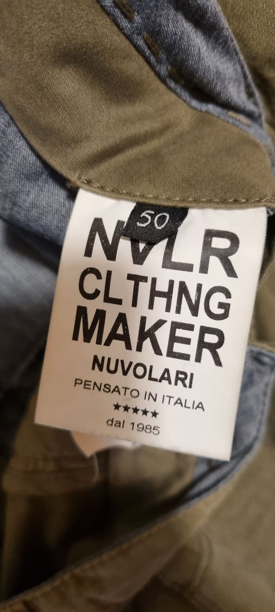 pantaloni uomo cotone Nuvolari