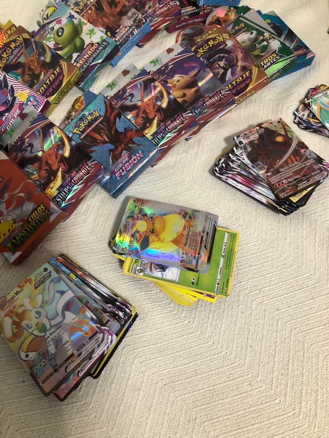 Pack de cartas pokemon