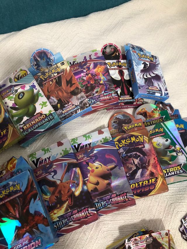Pack de cartas pokemon