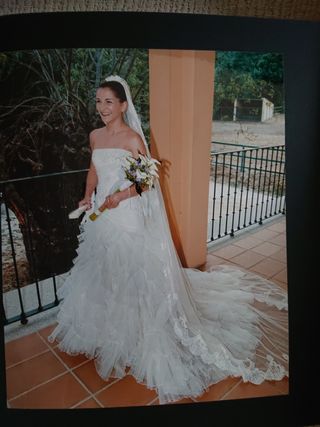 PRONOVIAS VESTIDO + VELO